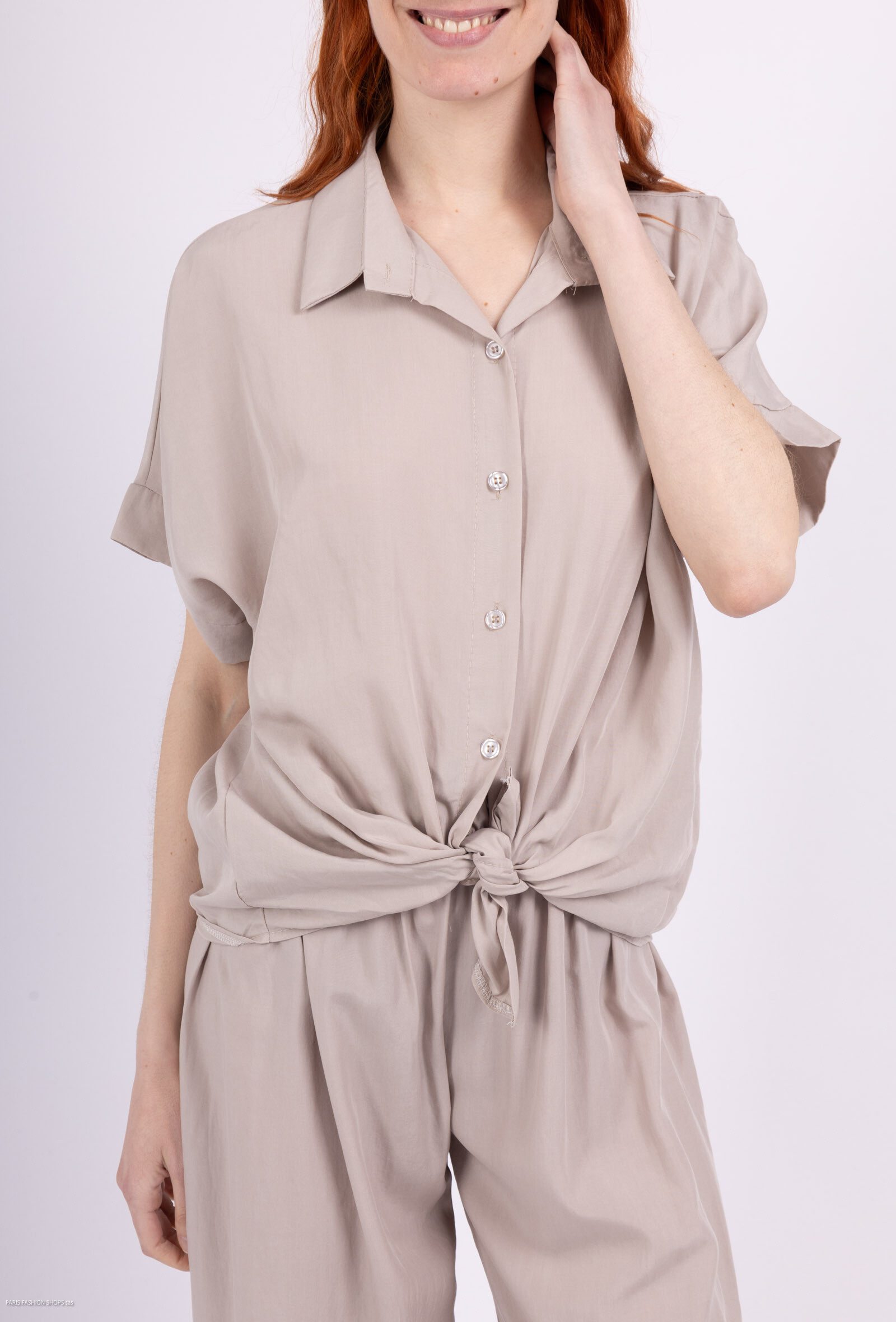 Wholesaler For Her Paris Grande Taille - Top Shirt with short sleeves