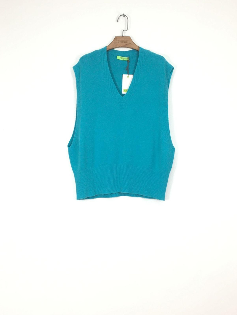 Grossista For Her Paris Grande Taille - Gilet oversize in maglia