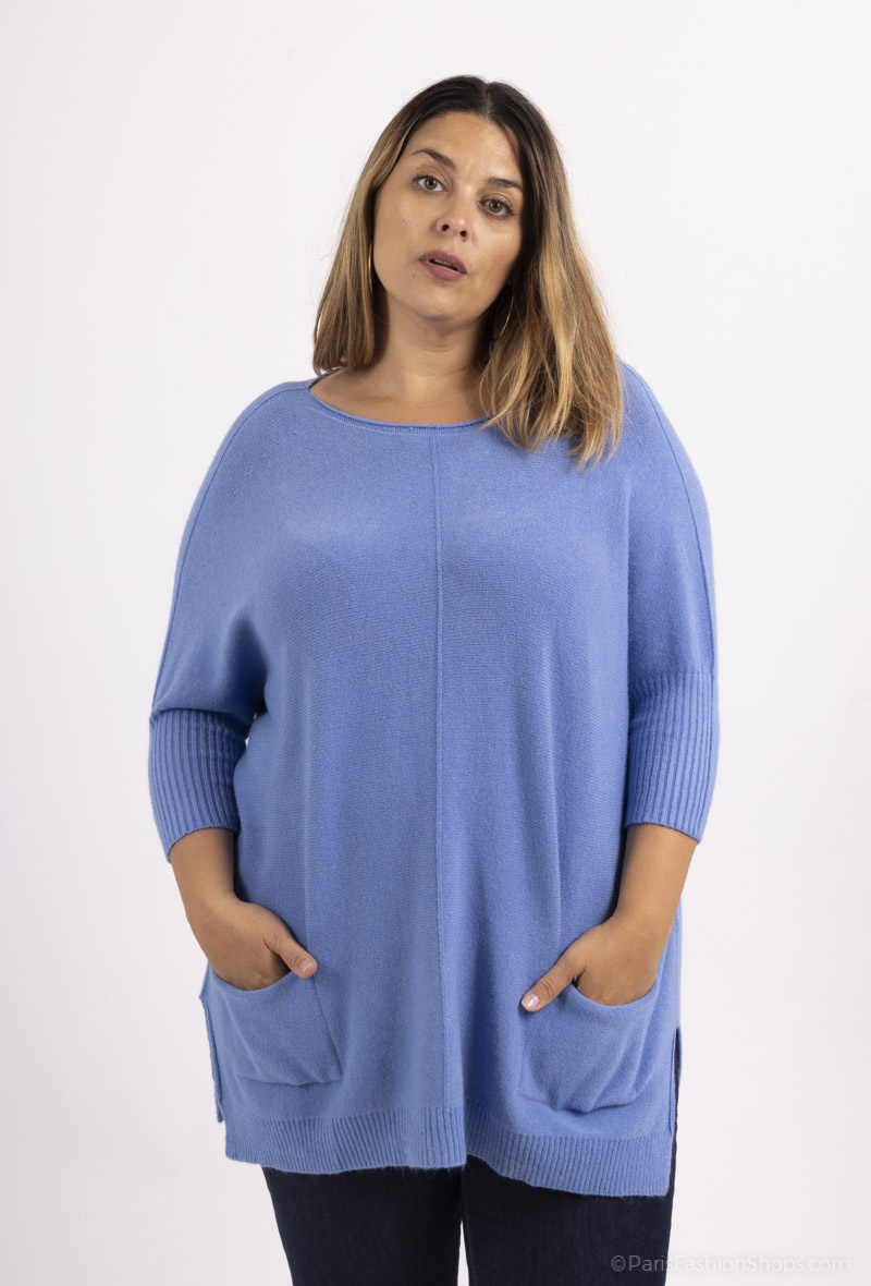 Wholesaler For Her Paris Grande Taille - Oversized knit tunic