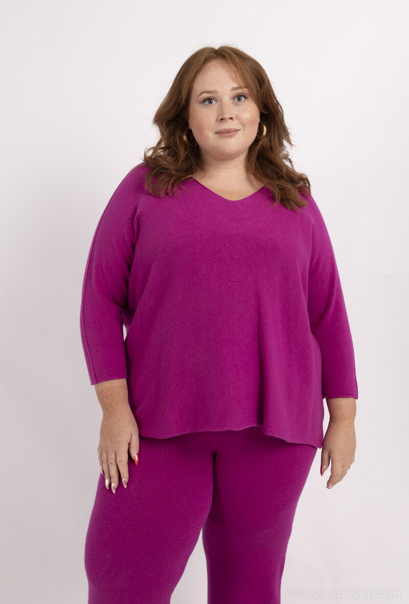 Wholesaler For Her Paris Grande Taille - Oversized plain sweater