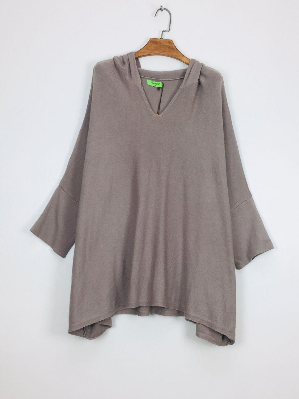 Wholesaler For Her Paris Grande Taille - Plain oversize jumper