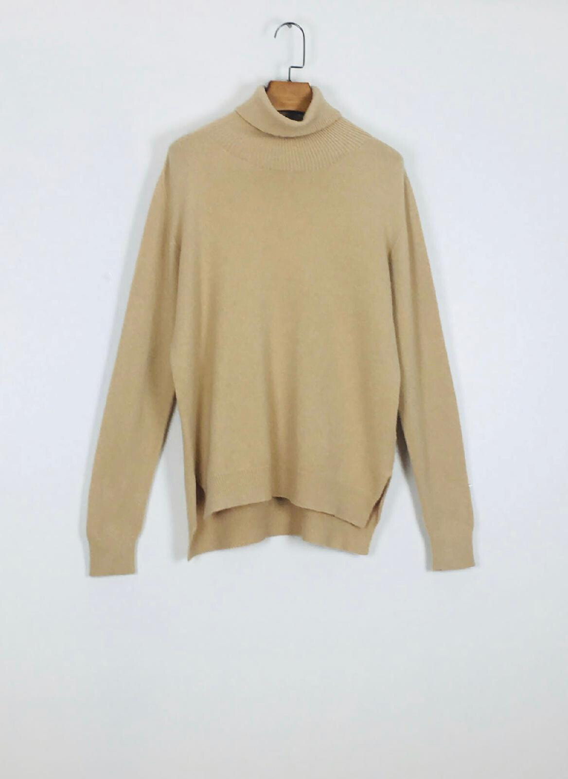 Mayorista For Her Paris Grande Taille - Túnica oversize de malla cuello de tortuga