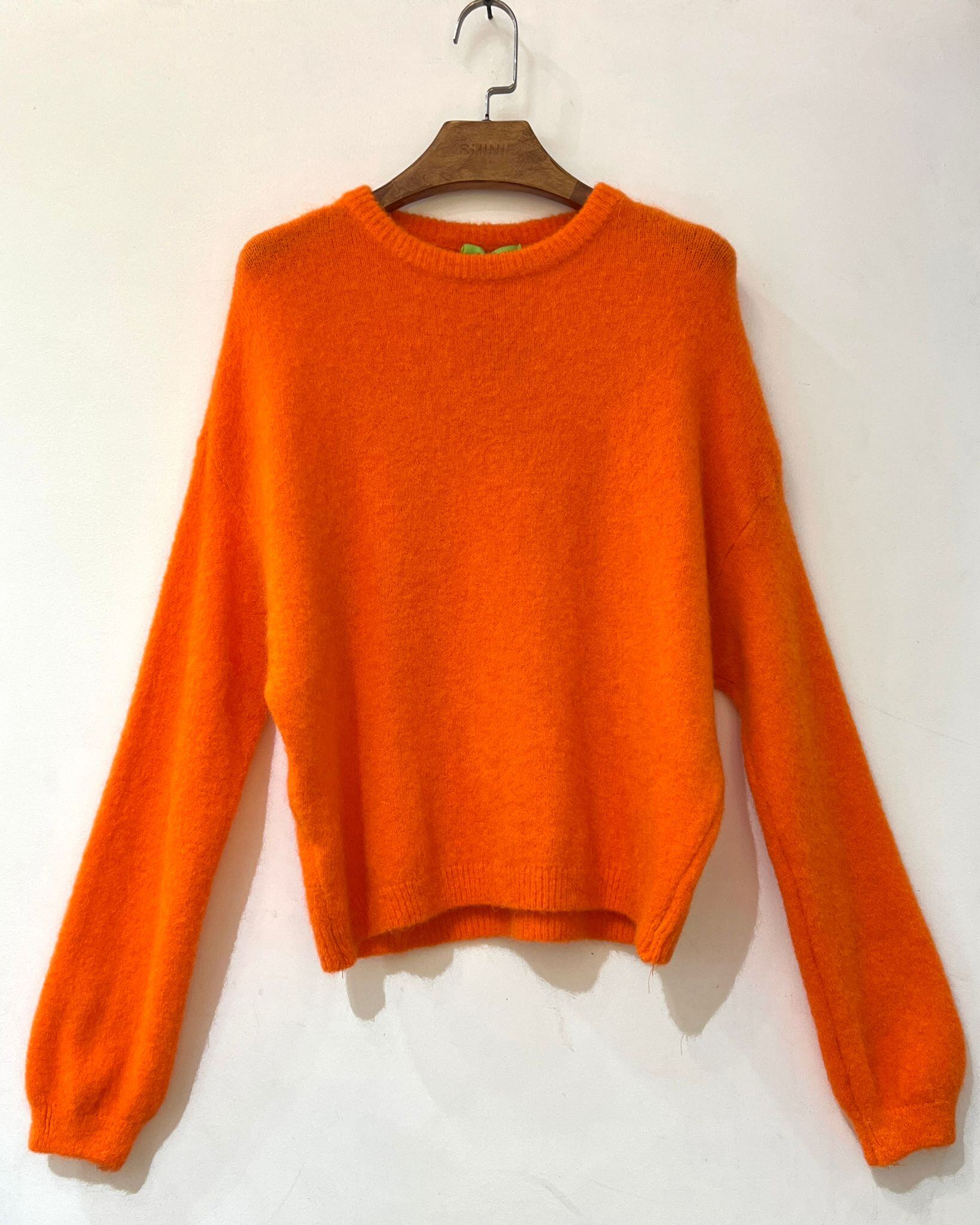Wholesaler For Her Paris Grande Taille - Sweater 52% baby alpaca, round neck, long sleeves, non-itchy, understated elegance