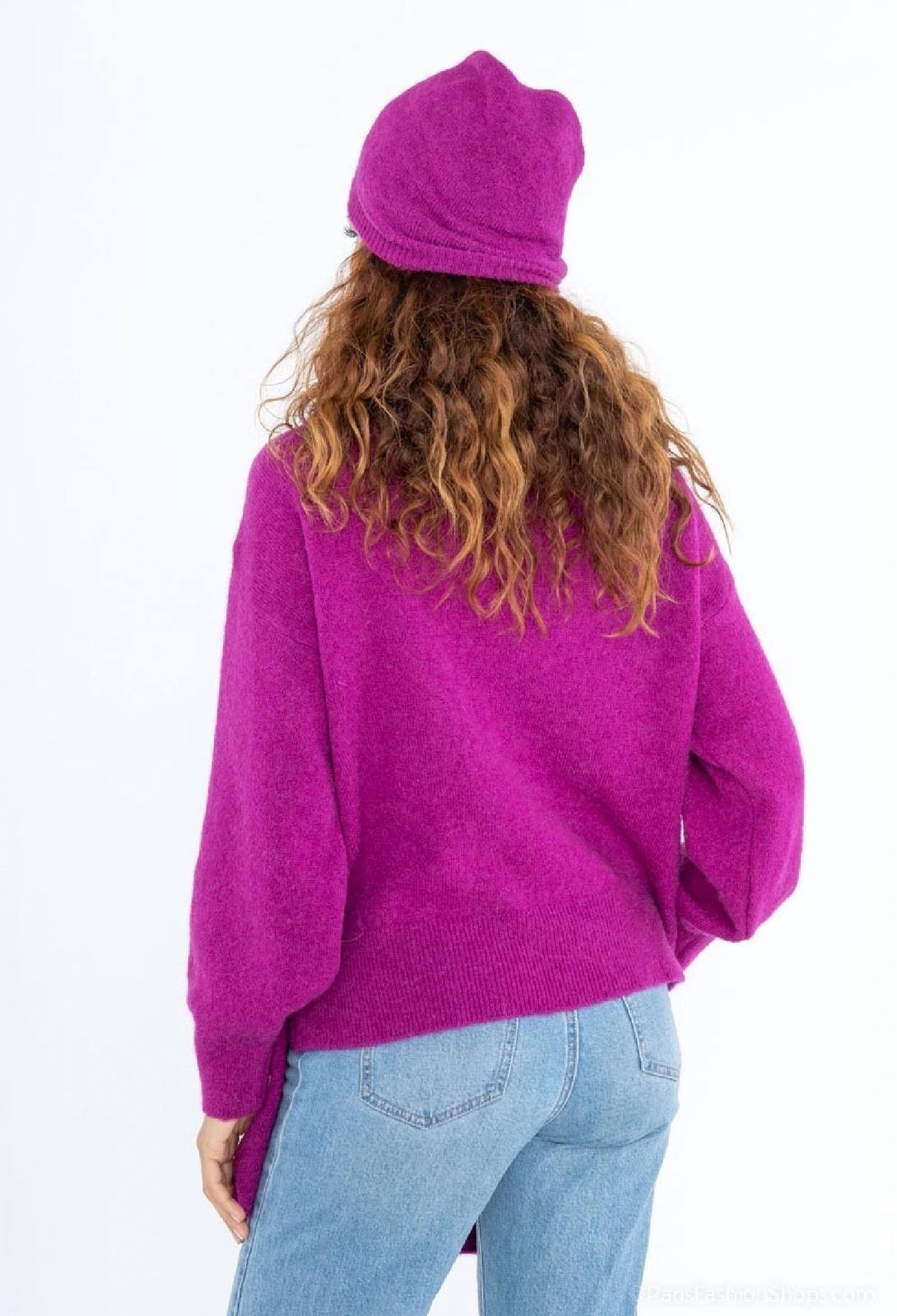 Wholesaler For Her Paris Grande Taille - Turtleneck sweater with long sleeves in baby alpaca that doesn't itch