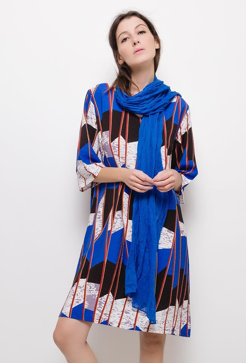 Grossiste For Her Paris Grande Taille - Robe imprimée Grande taille