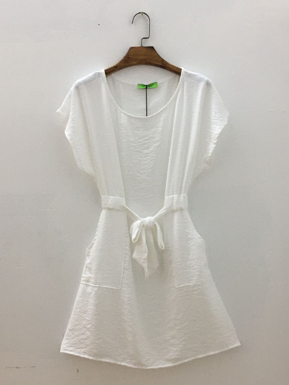Wholesaler For Her Paris Grande Taille - United Viscose dress surrounded with round neck pockets