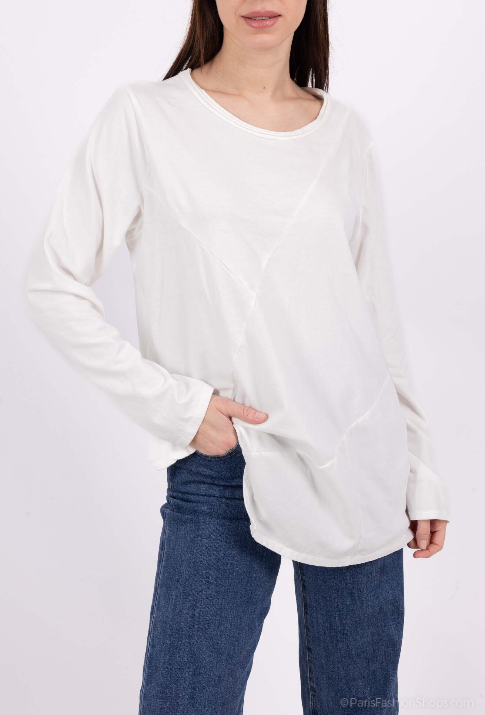 Mayorista For Her Paris Grande Taille - Sub -un uni 100% algodón de gran tamaño