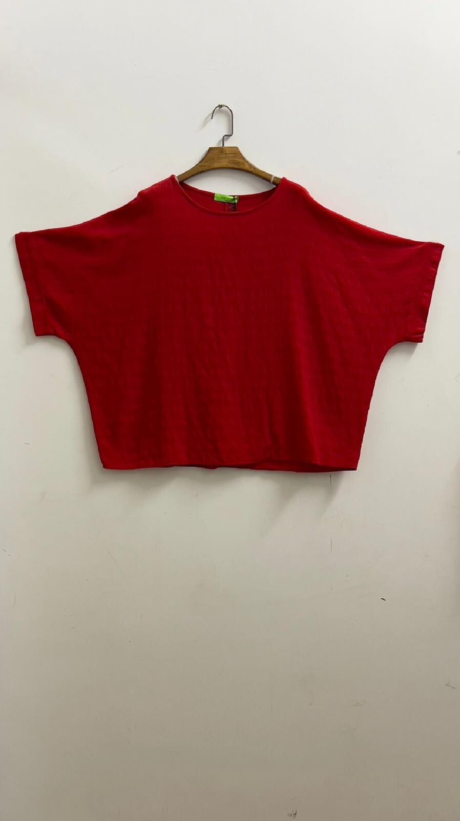 Wholesaler For Her Paris Grande Taille - Oversize top united in 100% round cotton neck short sleeves