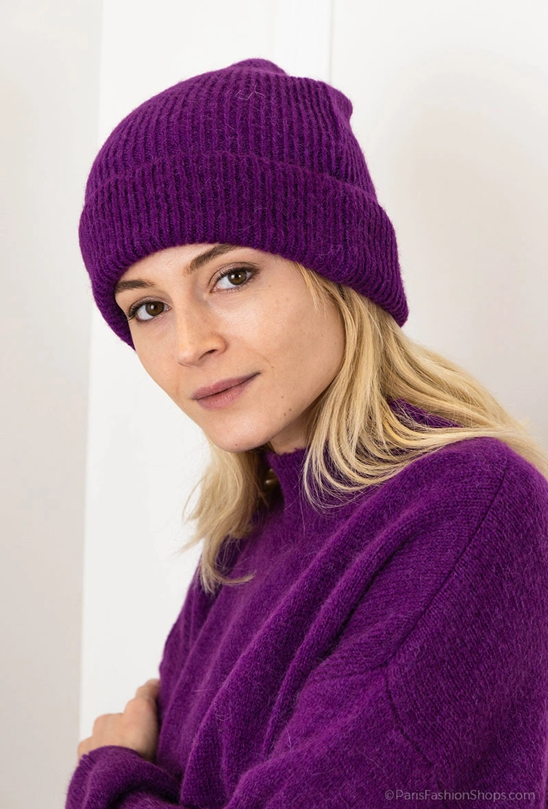 Wholesaler For Her Paris - Plain ribbed beanie