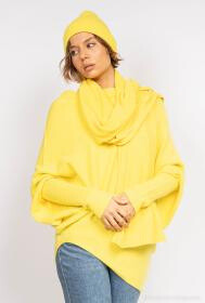 Großhändler For Her Paris - Kaschmirähnliche Strickmütze