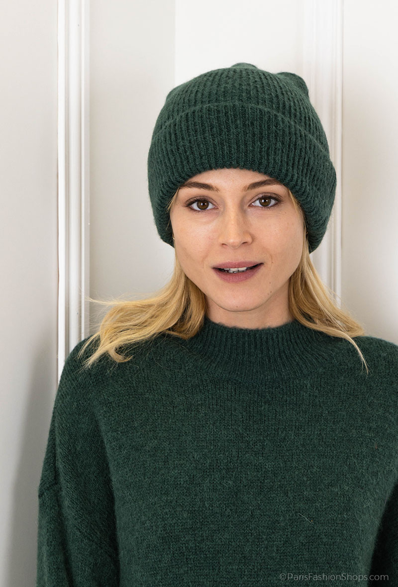 Wholesaler For Her Paris - Plain ribbed beanie