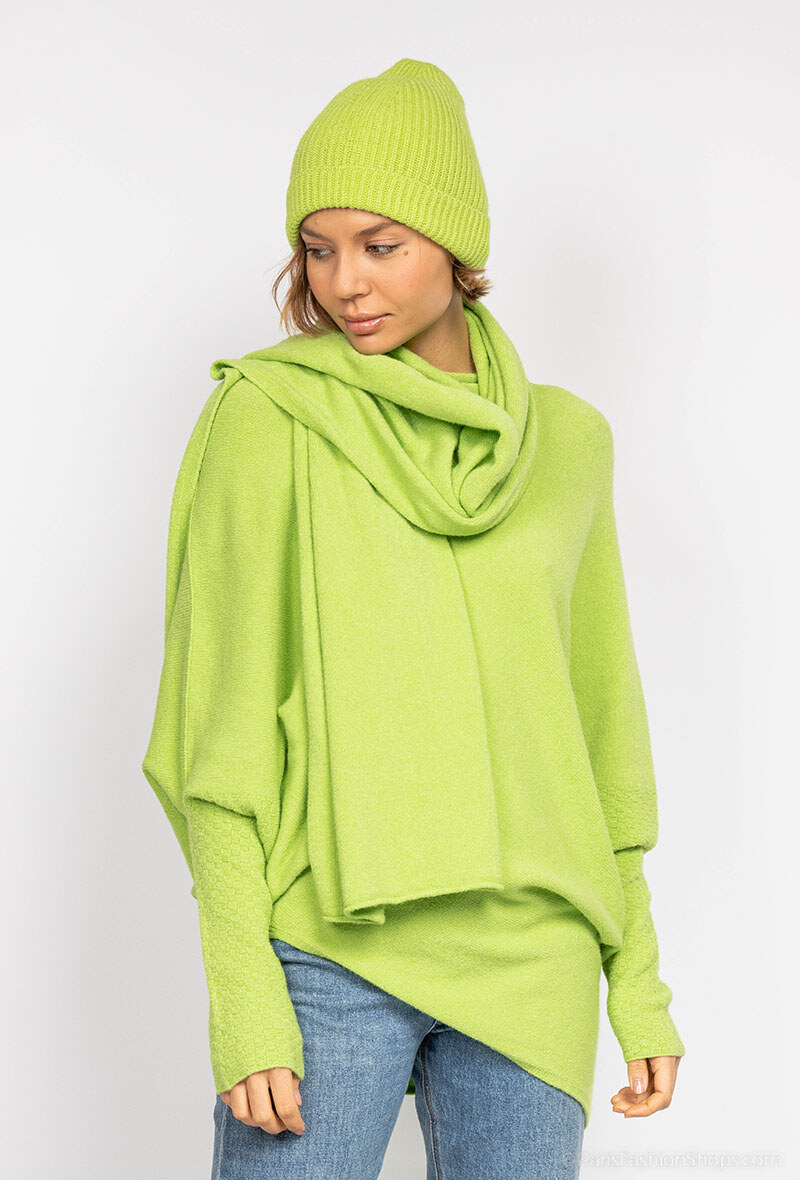 Wholesaler For Her Paris - Solid knit beanie with cashmere feel