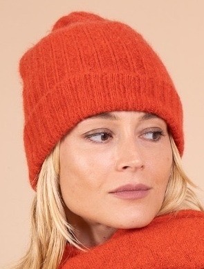 Wholesaler For Her Paris - Solid ribbed beanie in baby alpaca that doesn't itch