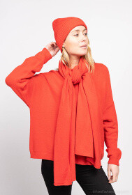 Großhändler For Her Paris - Kaschmirähnliche Strickmütze