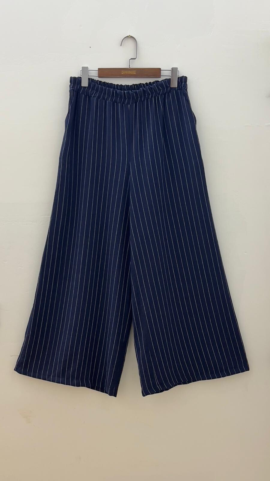 Wholesaler For Her Paris - Large viscose striped pants