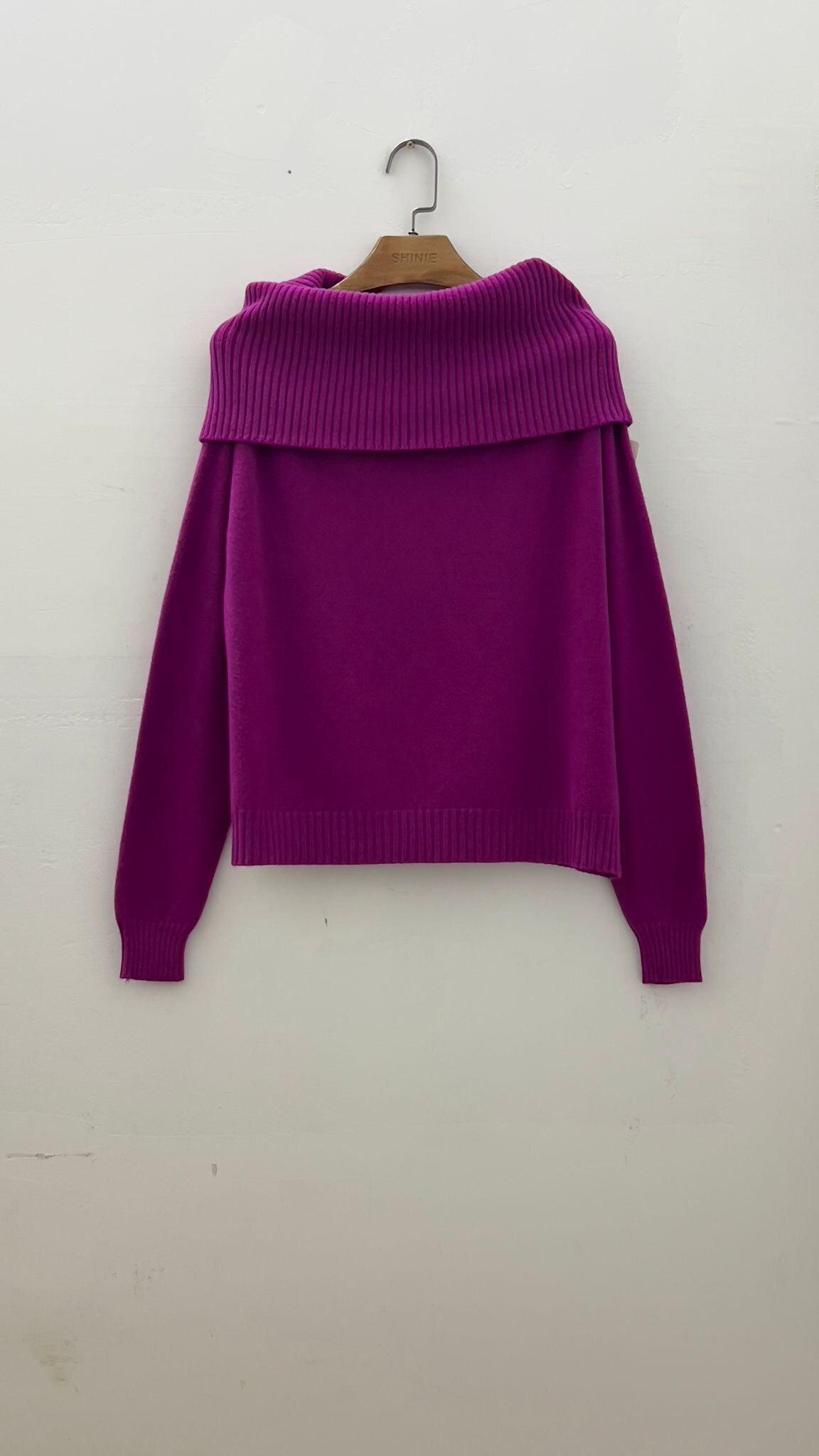 Grossiste For Her Paris - Pull à grand col toucher cachemire