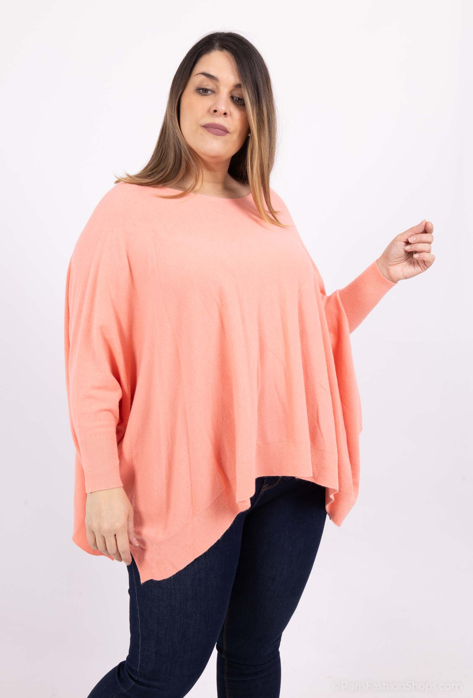 Wholesaler For Her Paris - Oversized knit top