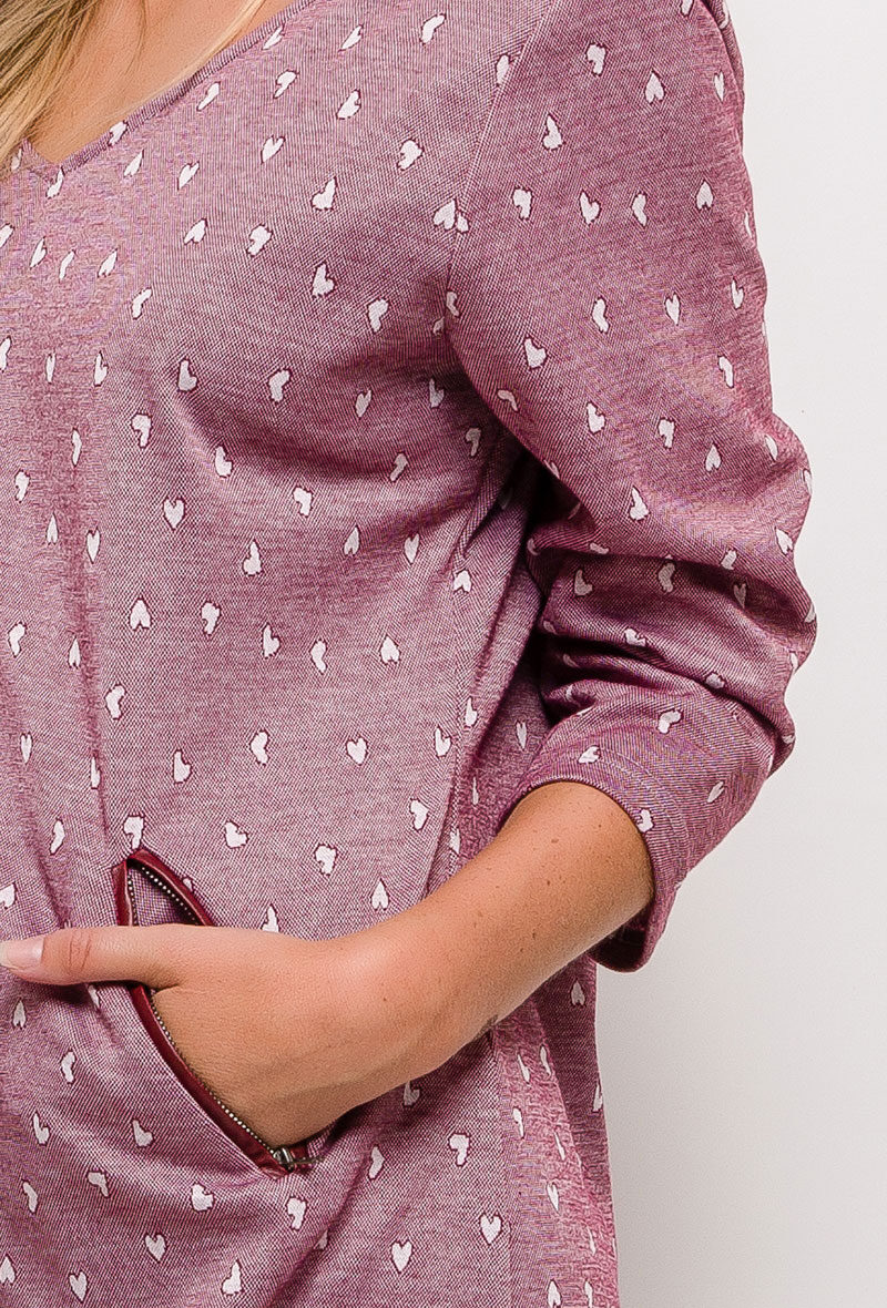 Wholesaler For Her Paris - Big size Printed dress