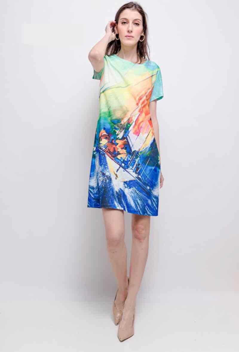 Wholesaler For Her Paris - Printed dress