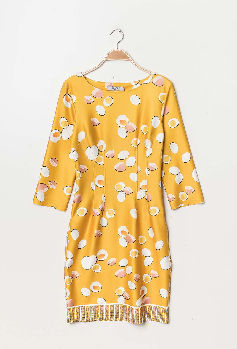 Wholesaler For Her Paris - Printed  Dress KRYSTIE