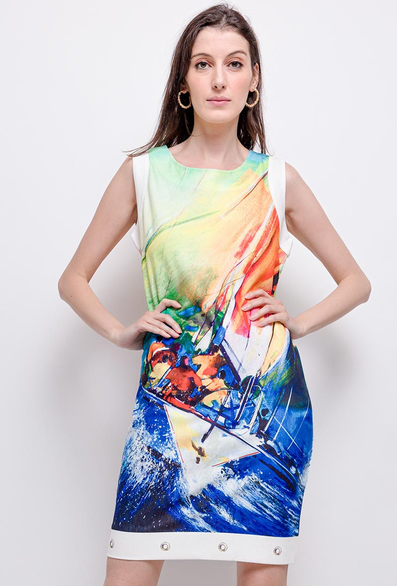 Wholesaler For Her Paris - Printed dress