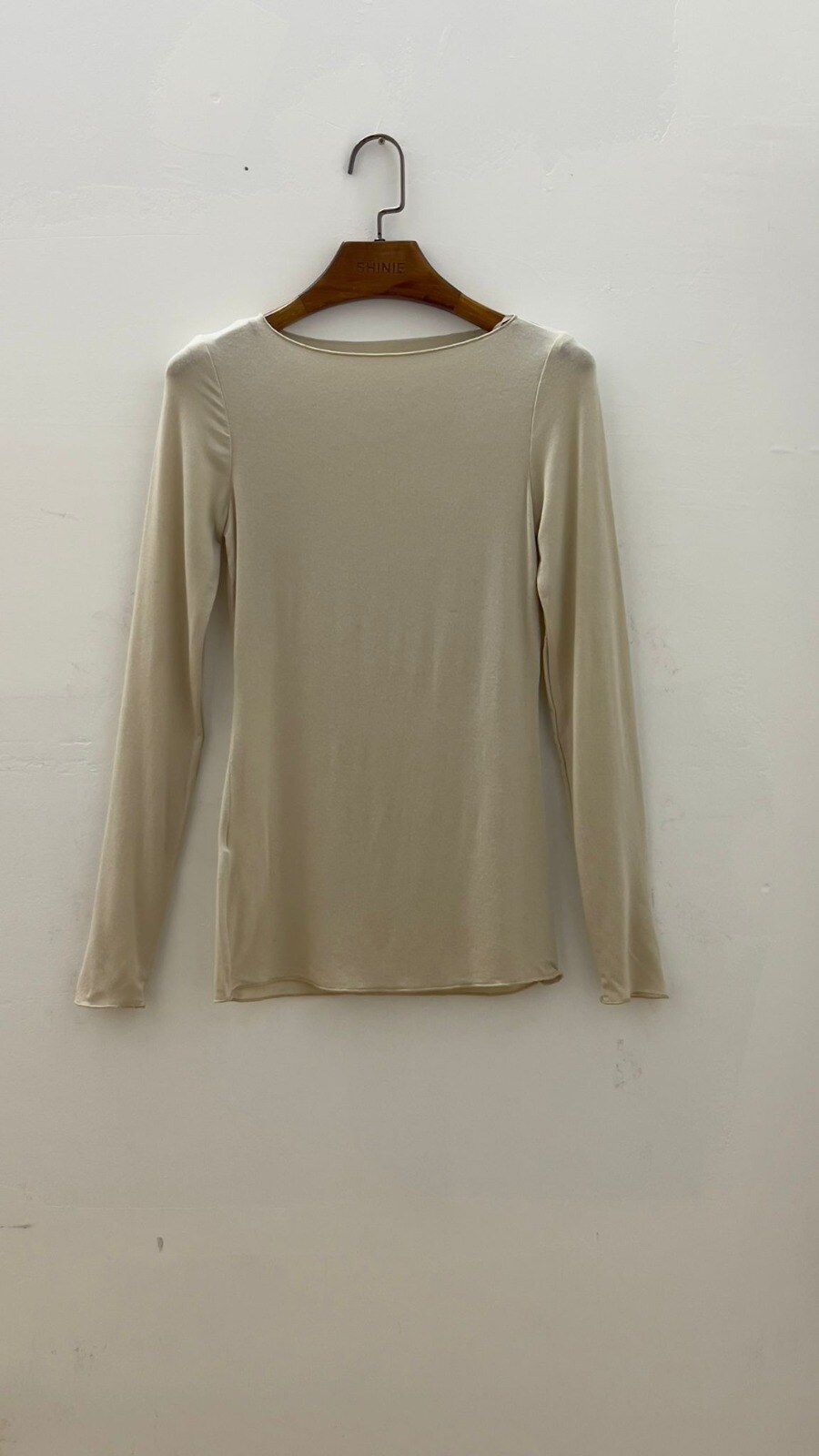 Wholesaler For Her Paris - Second skin cashmere boat neck long sleeves