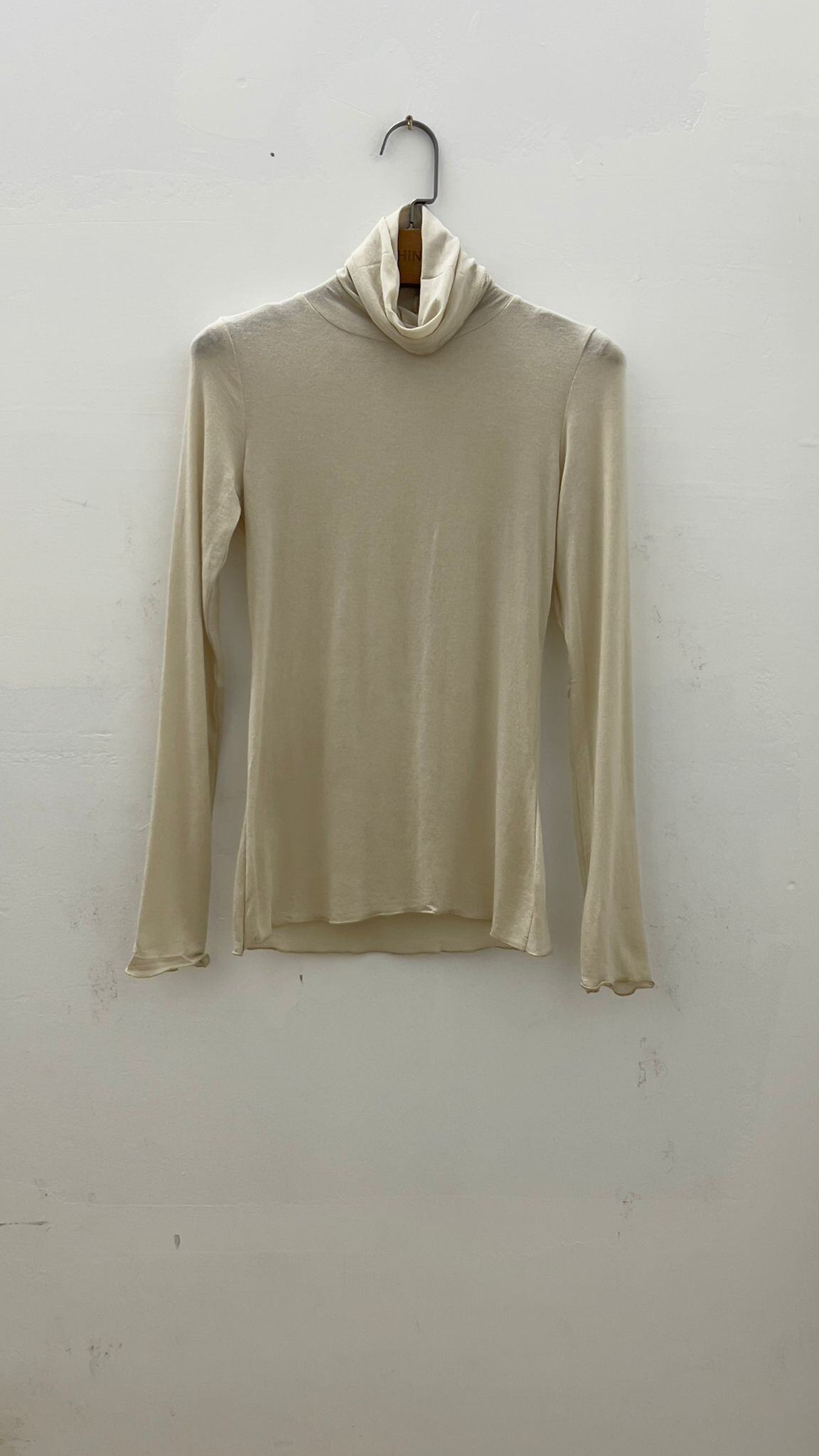 Grossiste For Her Paris Grande Taille - Seconde peau unie col roulé manches longues en cachemire