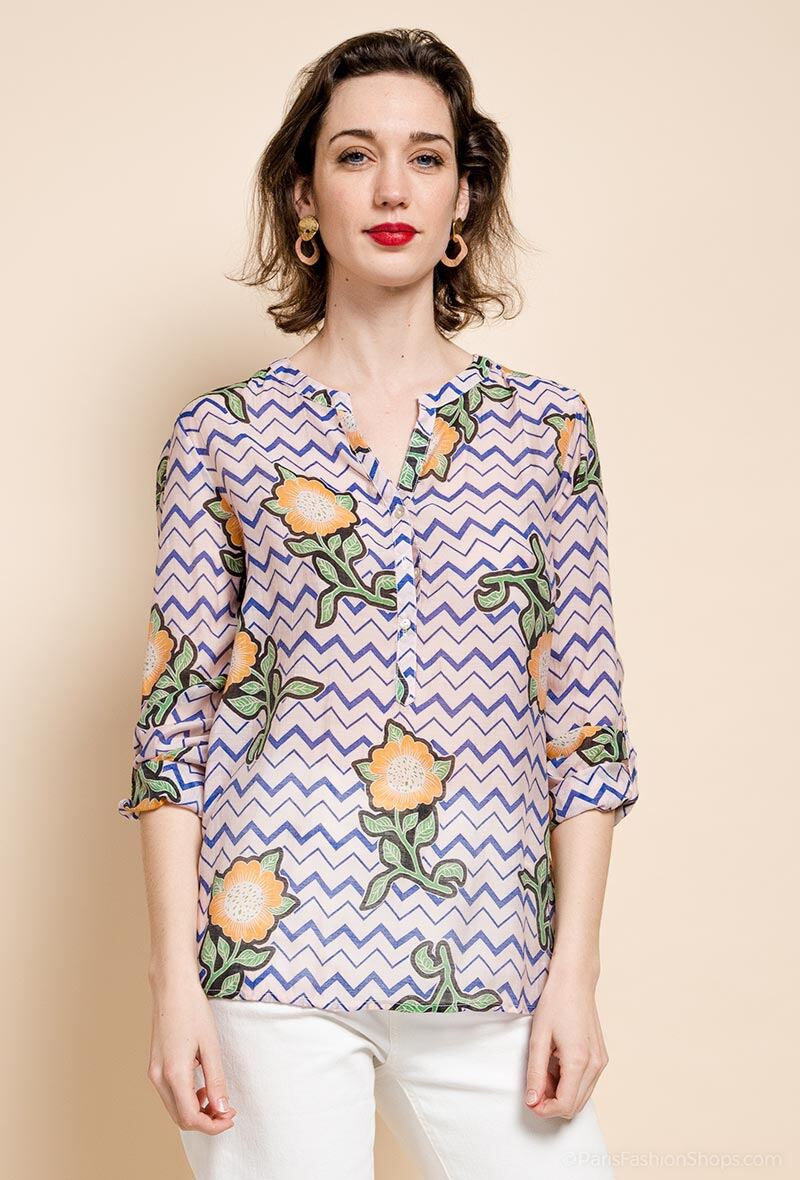 Wholesaler Freda - Floral blouse