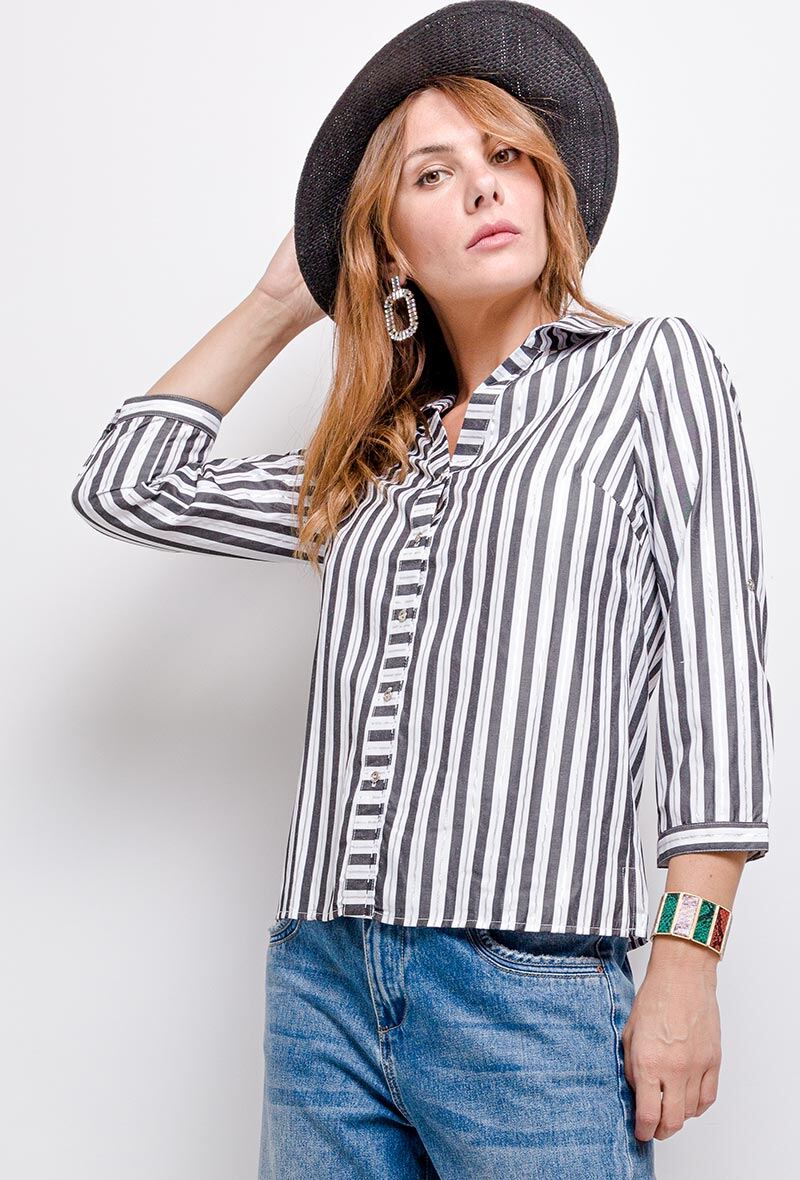 Grossiste Freda - Chemise rayée