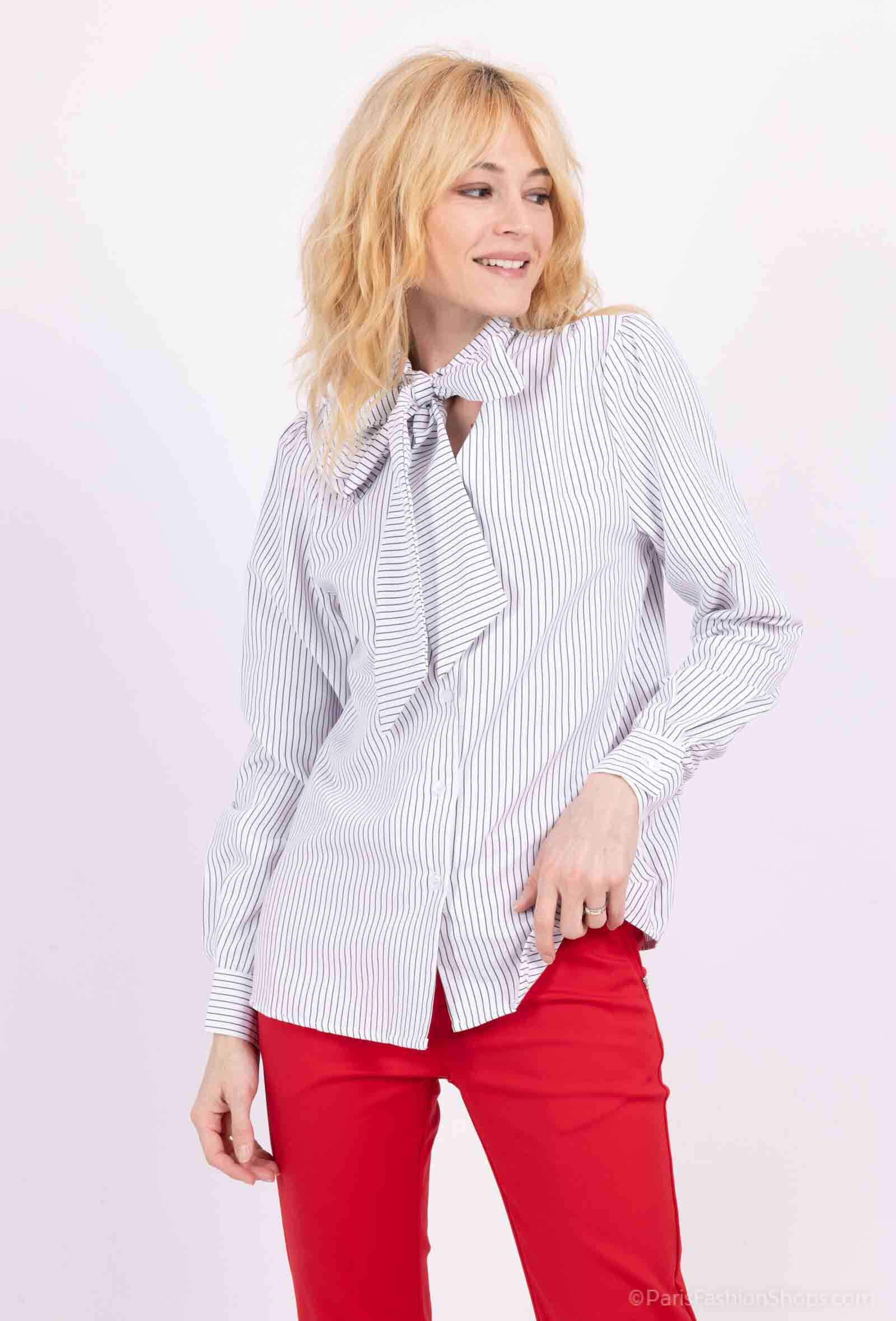 Wholesaler Freesia - women's striped shirt