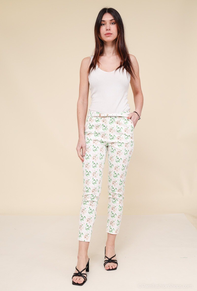 Mayorista Freesia - Pantalón con Mariposa estampado