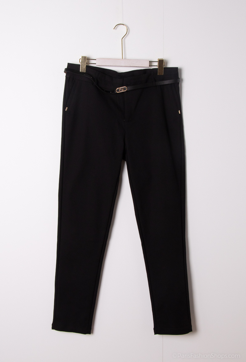 Wholesaler Freesia - Plus size chino pants with belt