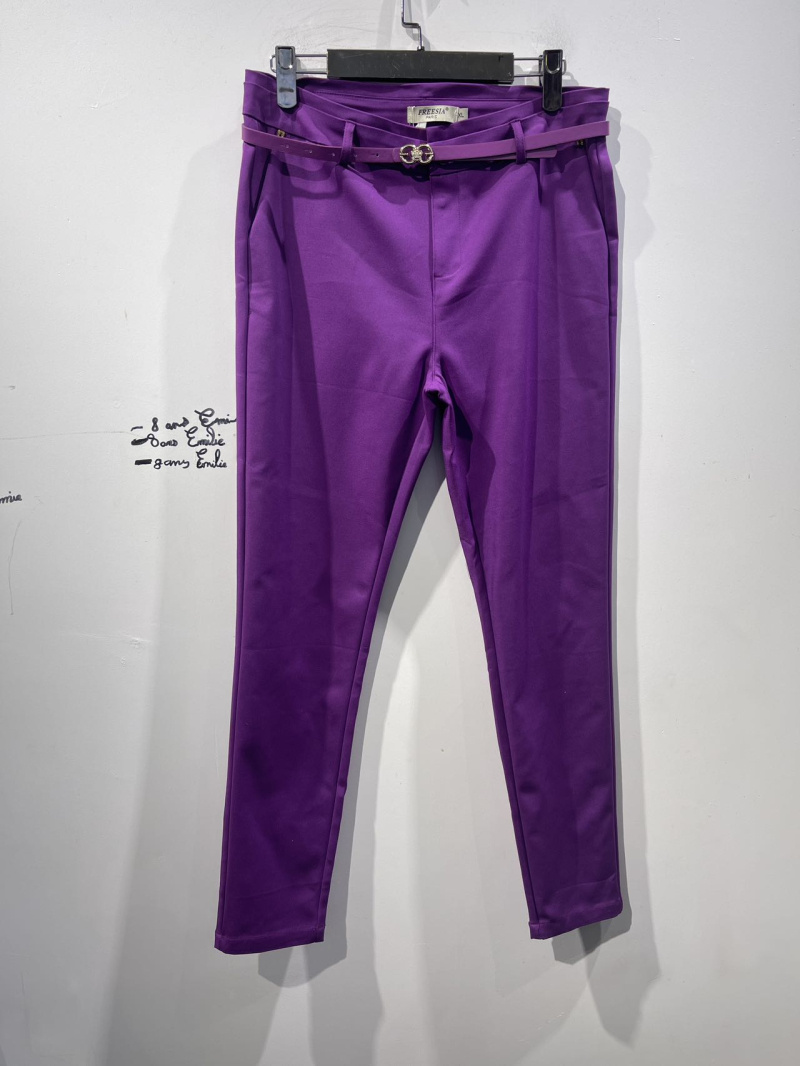 Wholesaler Freesia - Plus size chino pants with belt