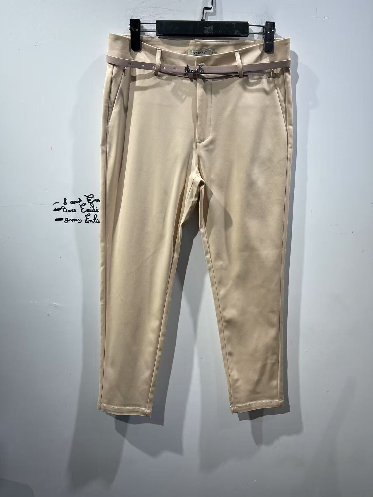 Wholesaler Freesia - Chinos pants with belt