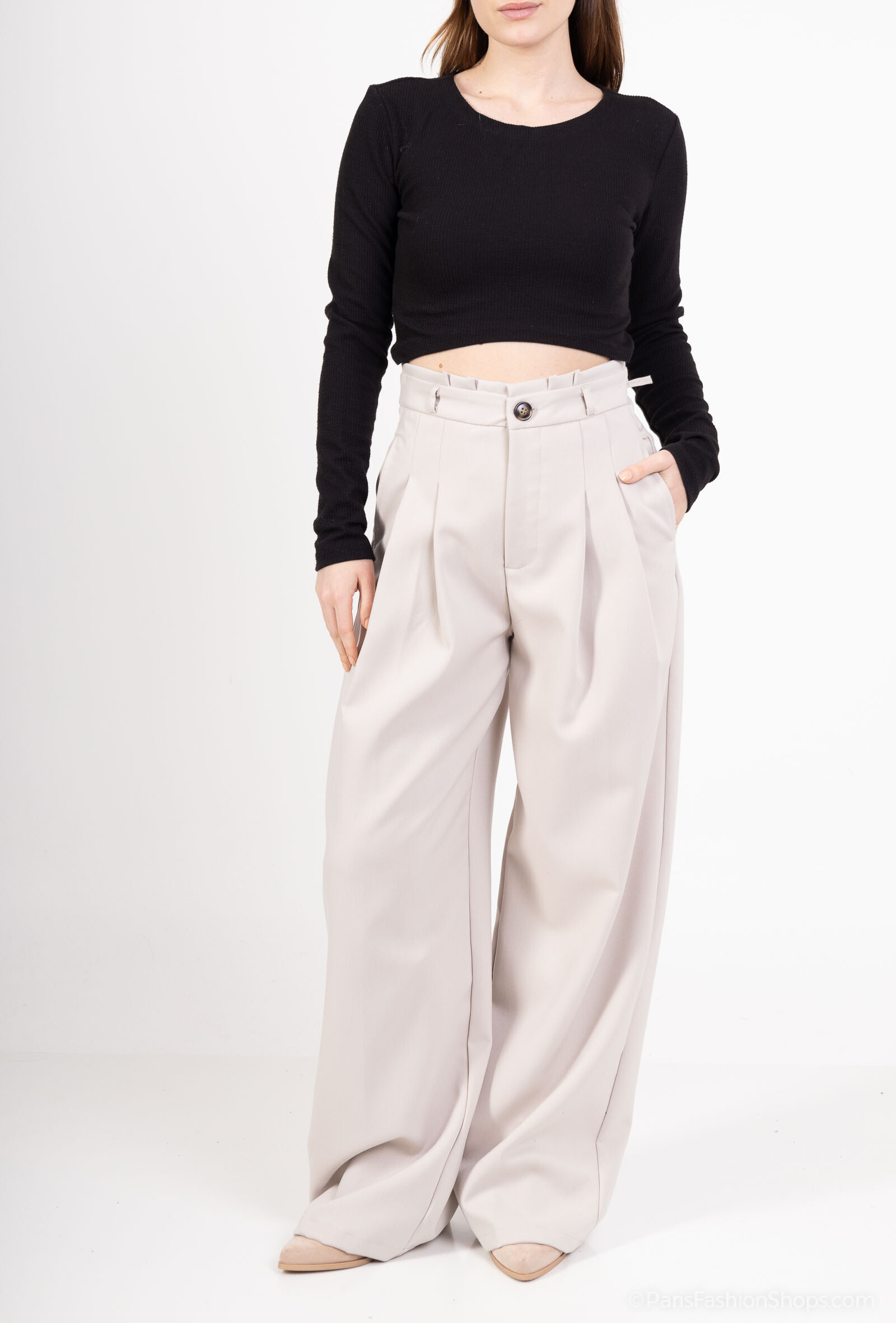 Wholesaler Freesia - Wide pants with drawstring