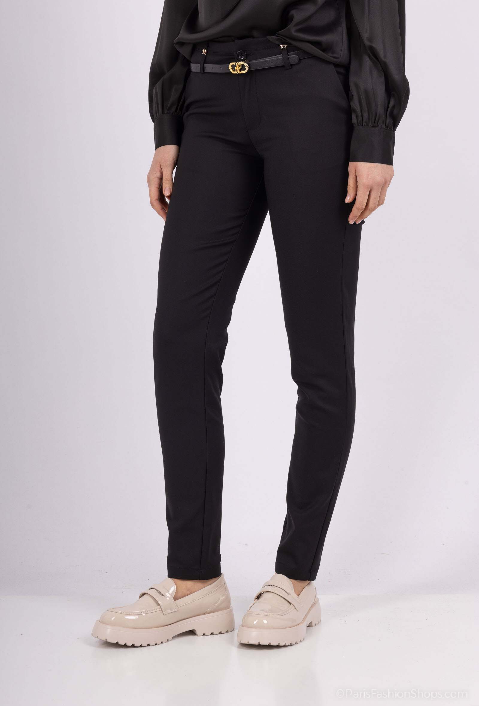 Wholesaler Freesia - Chinos pants cut slim with belt