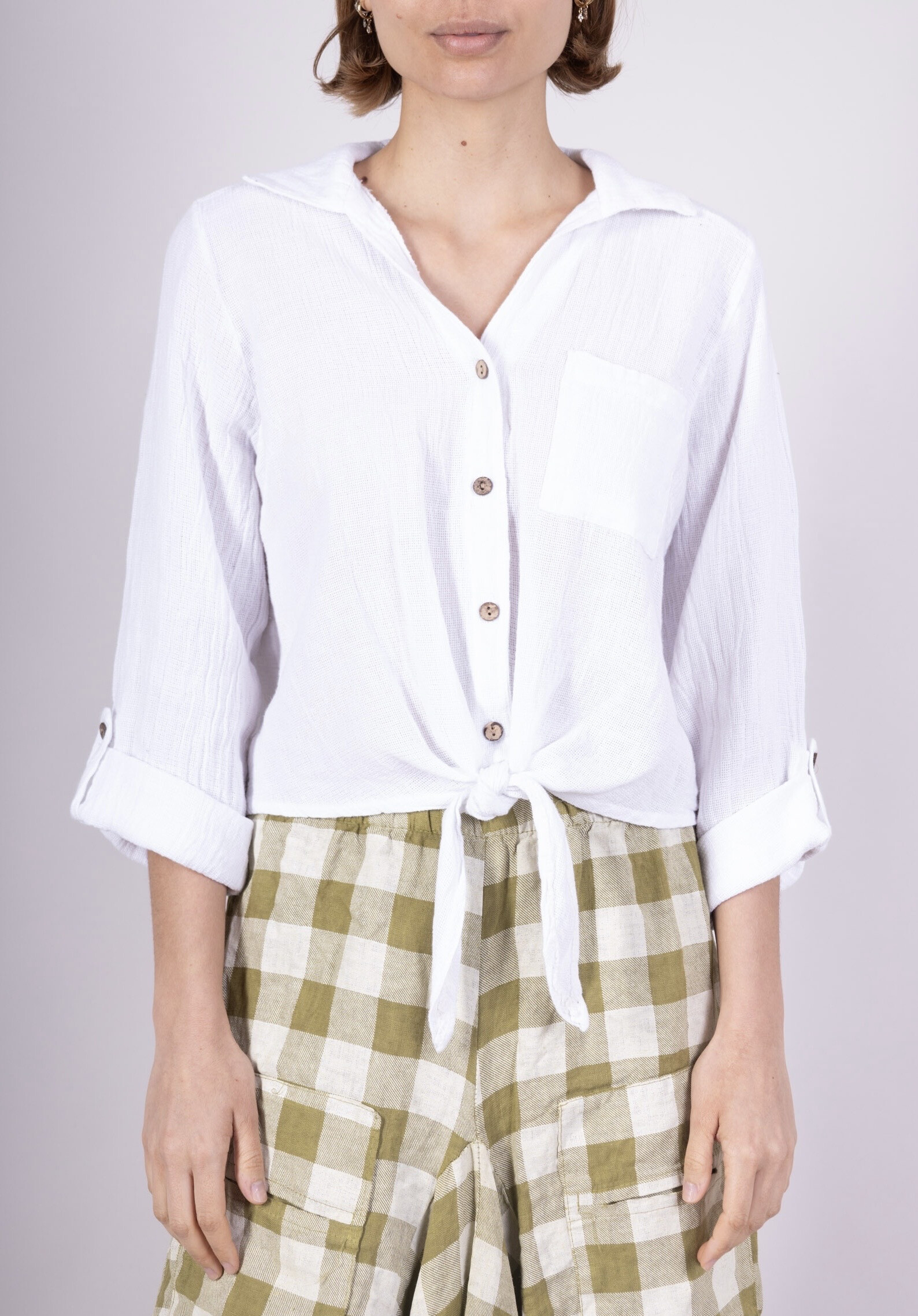 Wholesaler French Baiser - Charlotte chemise à noeux