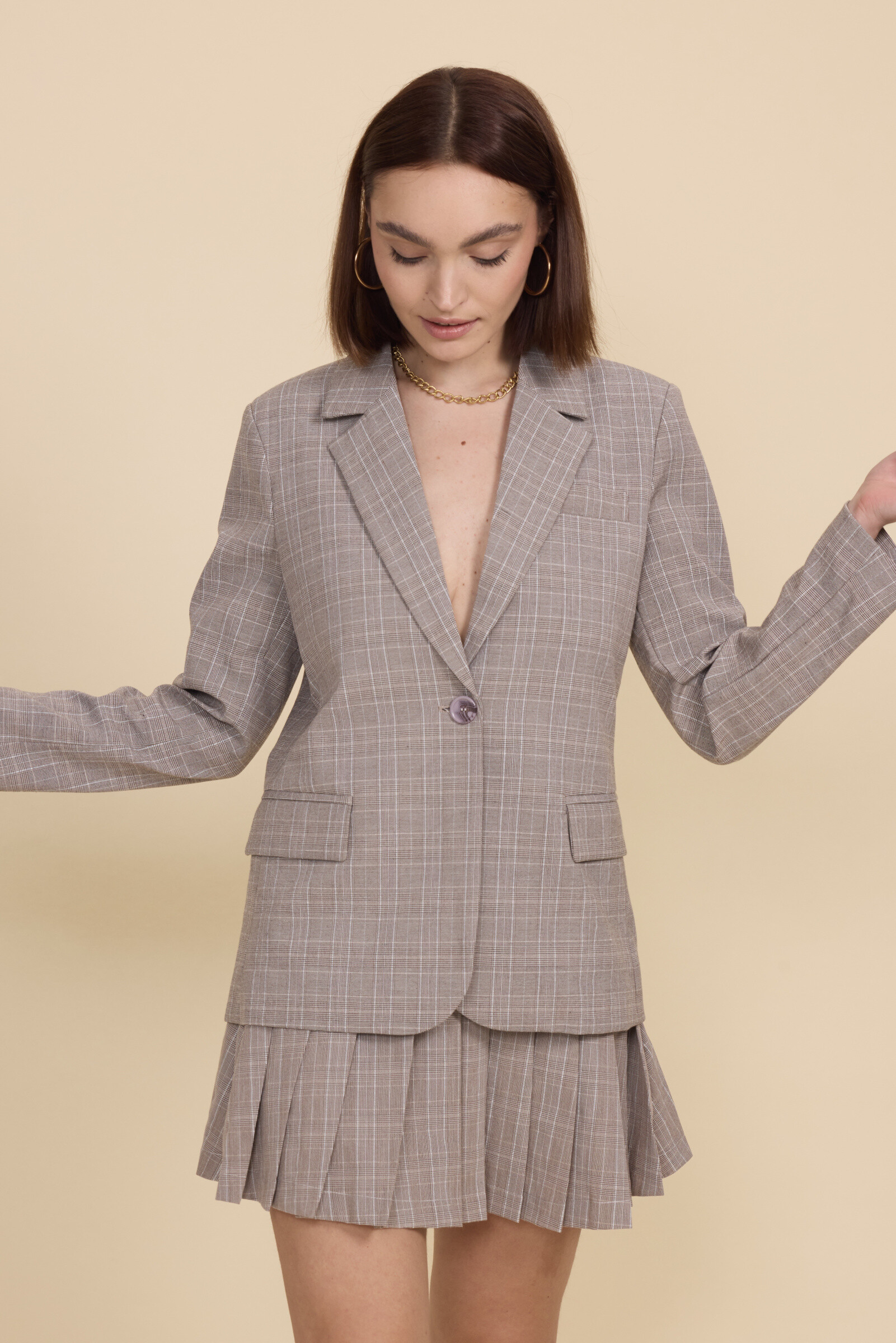 Grossista Frime Paris - Blazer a quadri