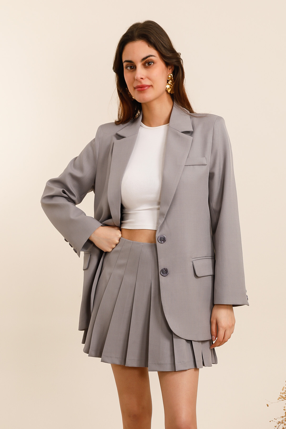 Grossista Frime Paris - Blazer classico leggermente oversize