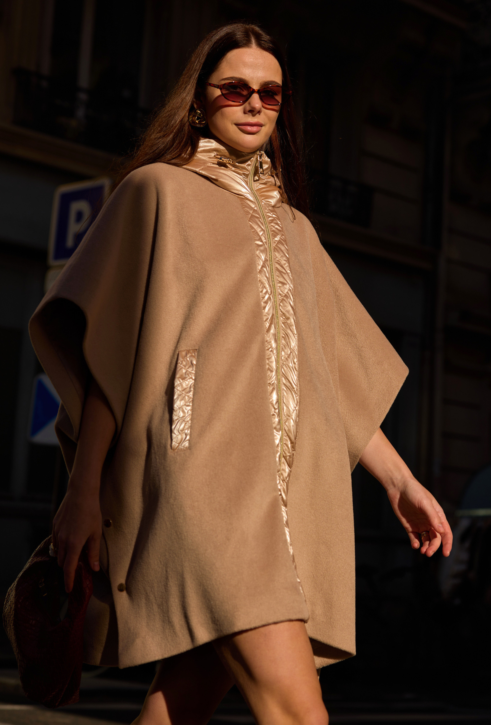 Grossiste Frime Paris - Manteau manches 3/4 chauve souris