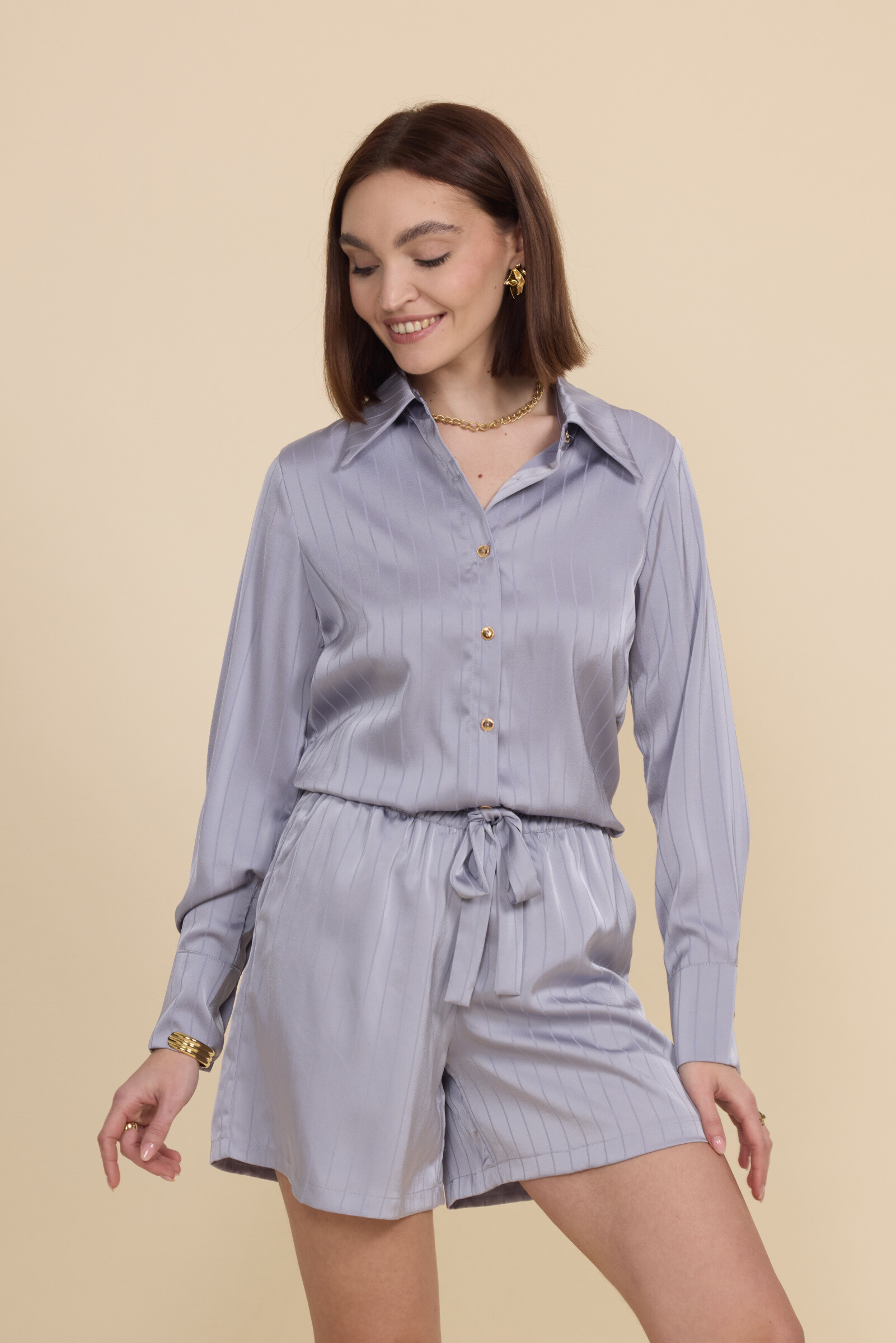 Wholesaler Frime Paris - Casual striped shirt.