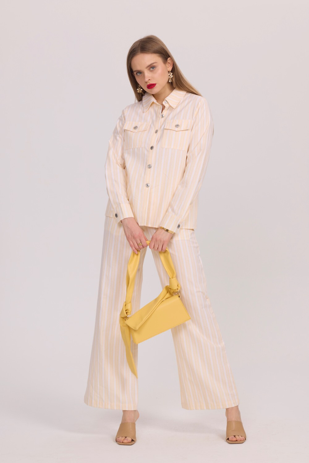 Mayorista Frime Paris - Camisa de algodón a rayas