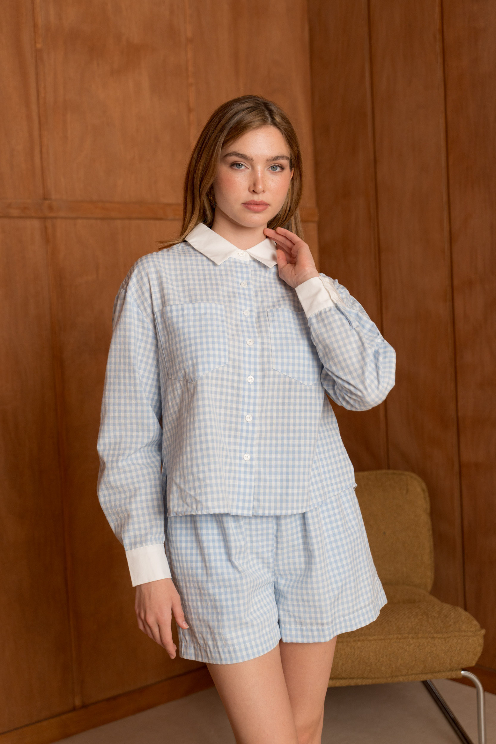 Mayorista Frime Paris - Camisa de cuadros vichy