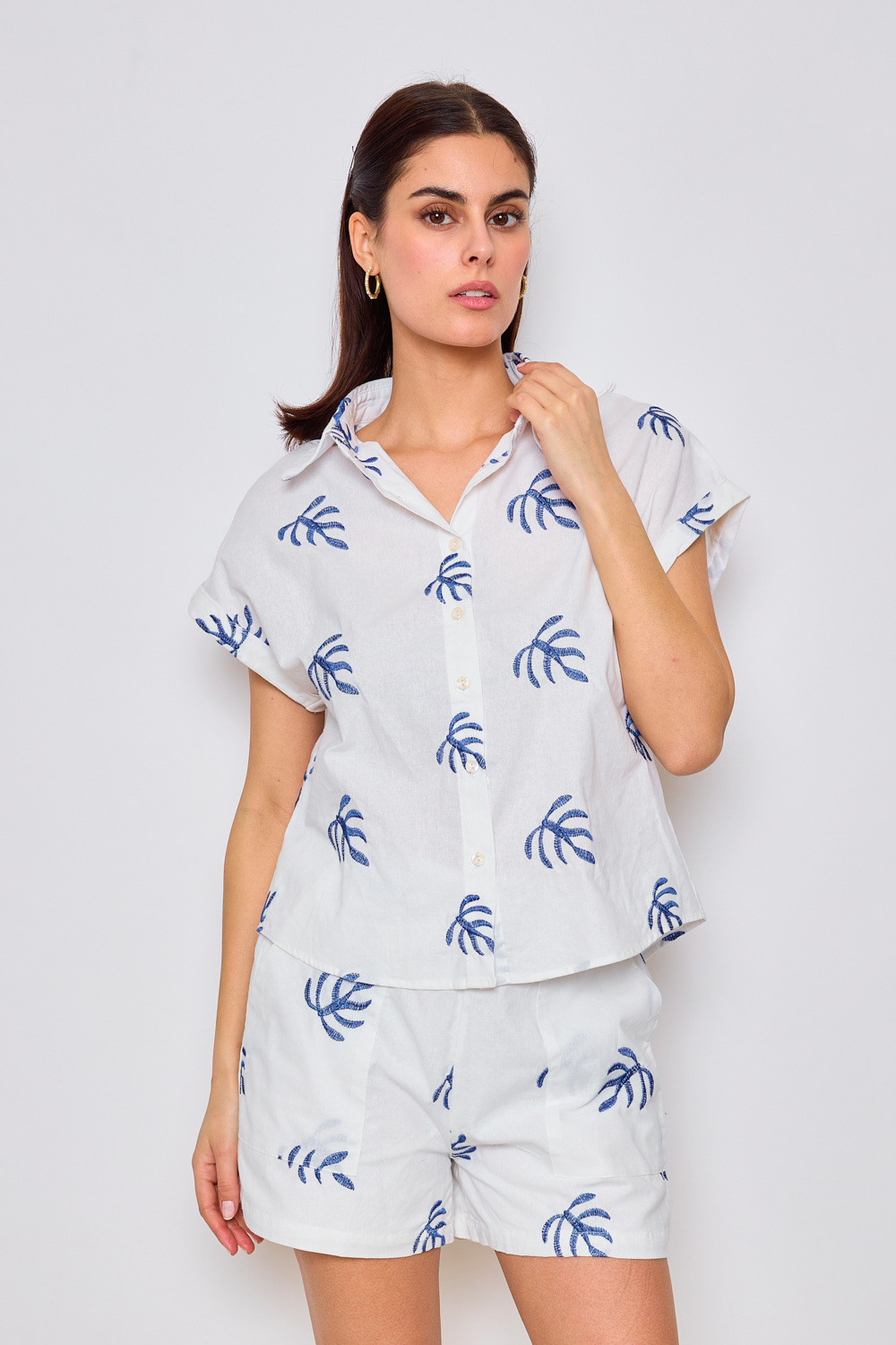 Mayorista Frime Paris - Camisa bordada