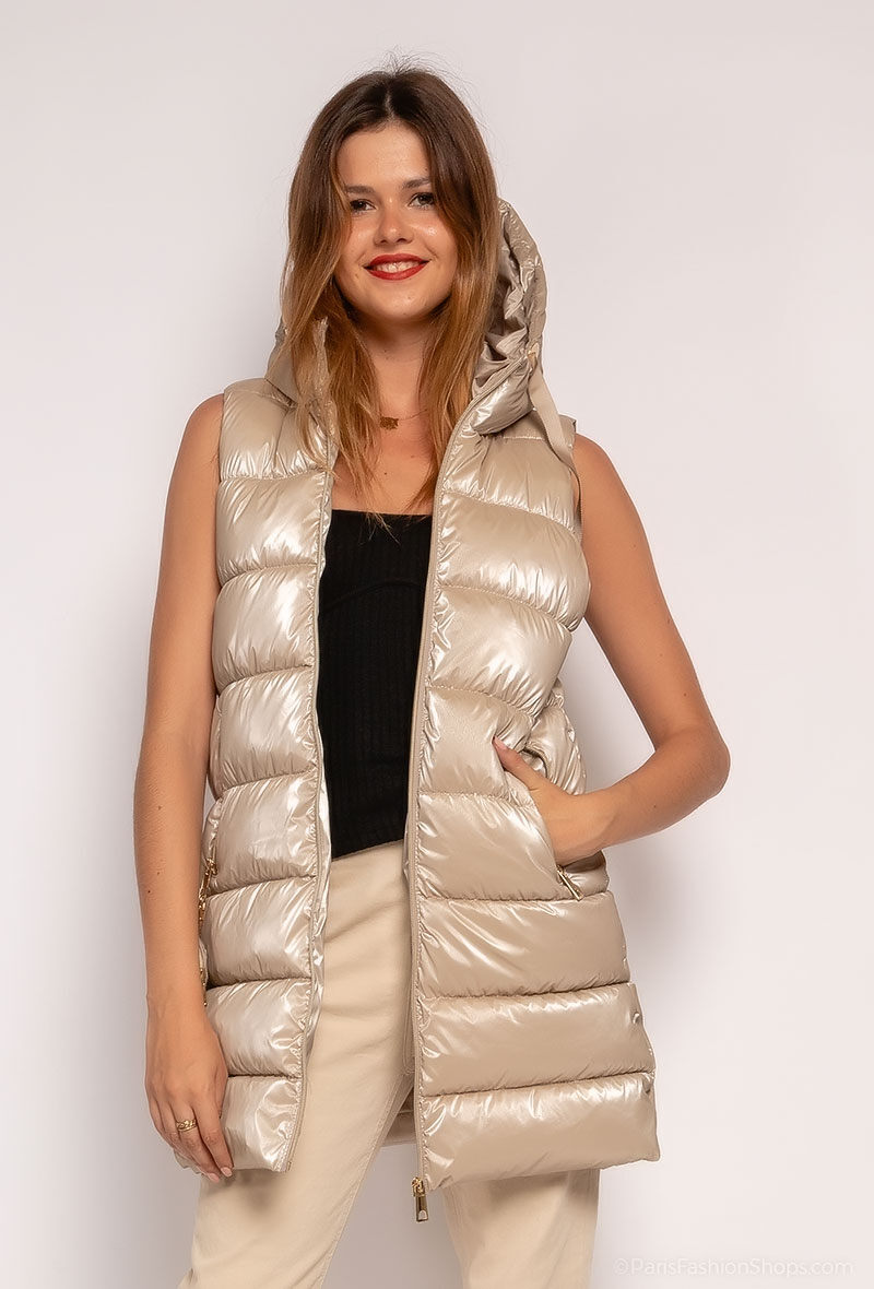 Wholesaler Frime Paris - Sleeveless puffer jacket