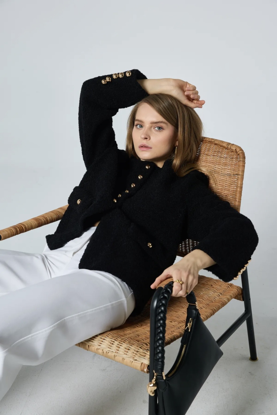 Grossiste Frime Paris - Manteau en moumoute