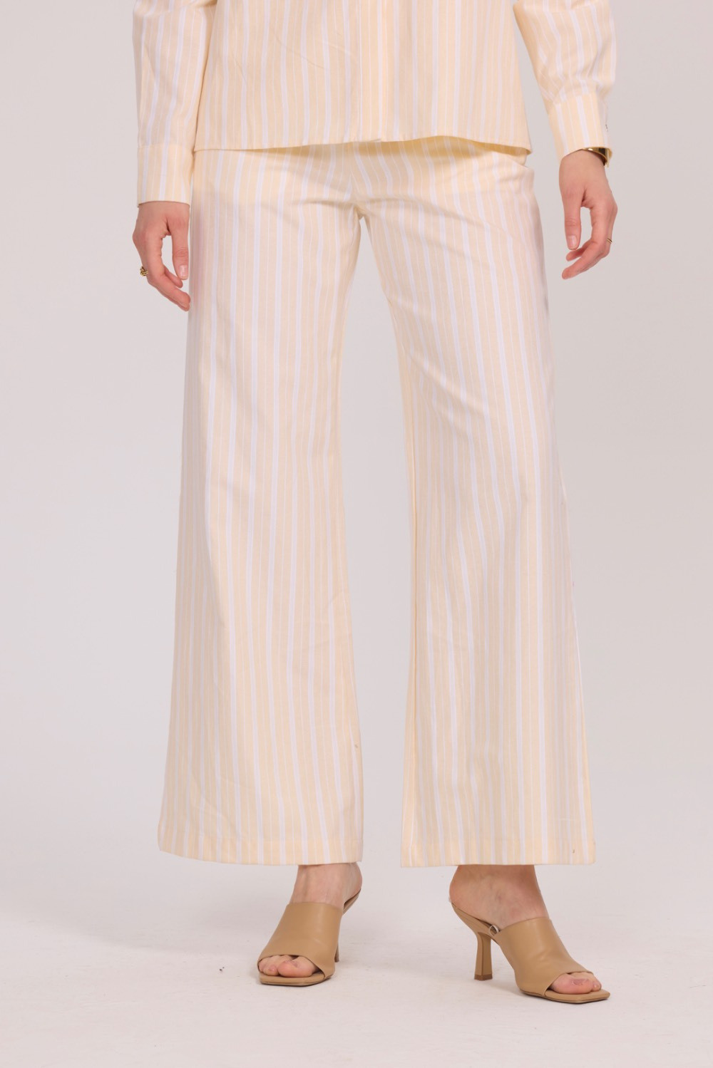 Mayorista Frime Paris - Pantalón de algodón a rayas