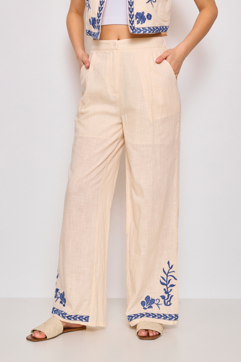 Großhändler Frime Paris - Schlichte, taillierte Hose