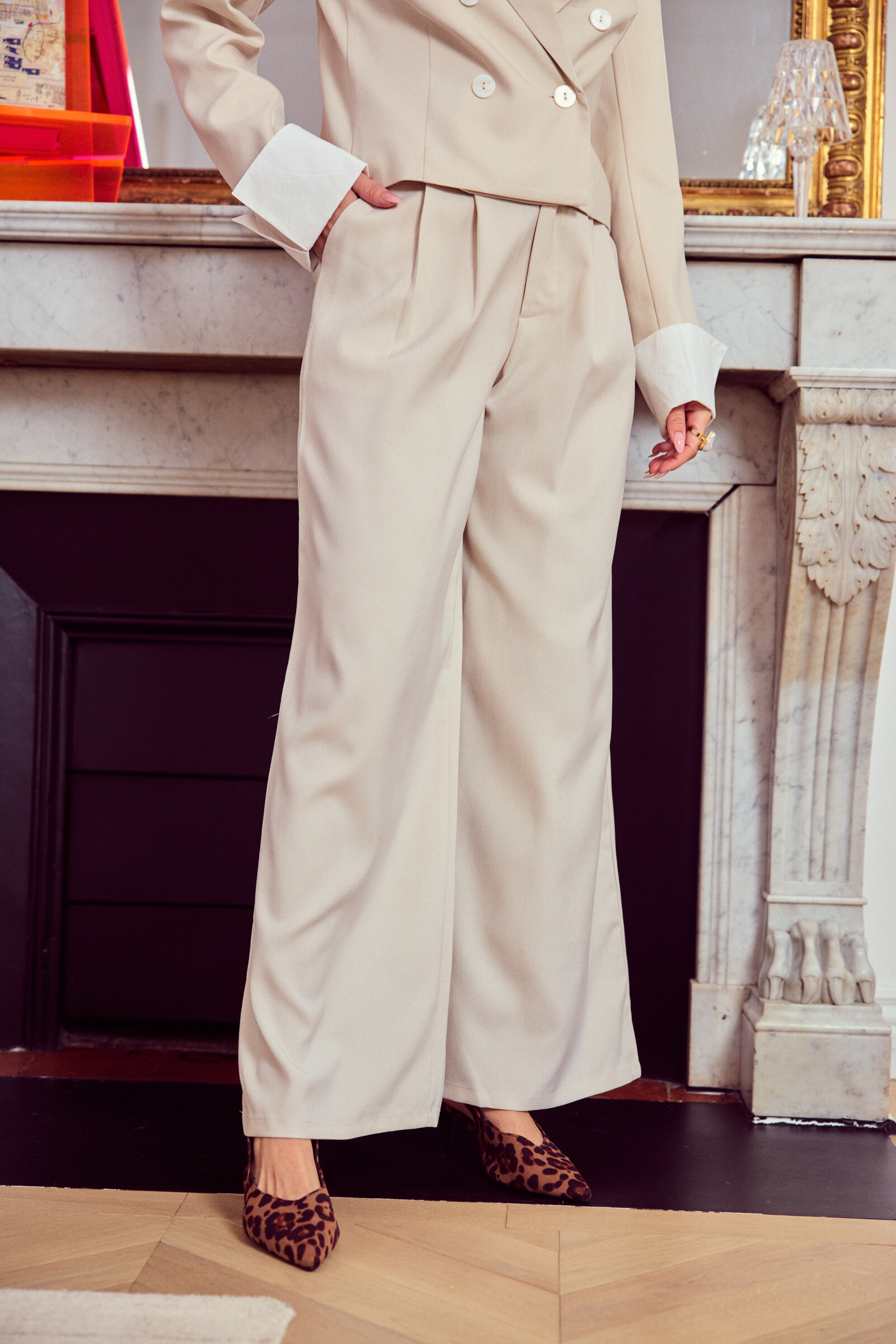 Wholesaler Frime Paris - Flared pants with pliers
