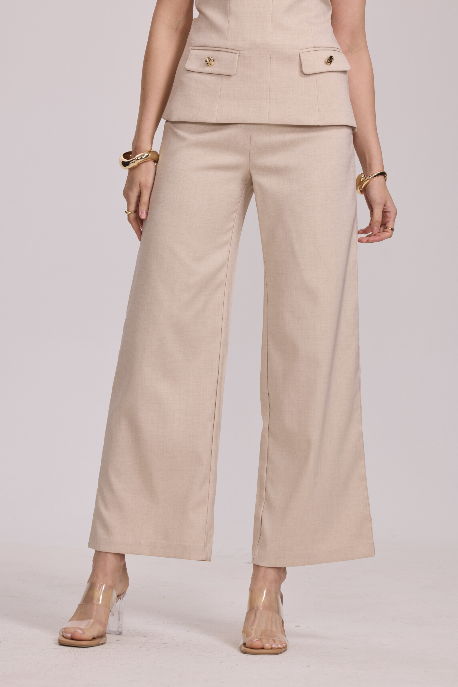 Wholesaler Frime Paris - Tailor pants with belt
